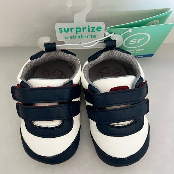 Surprize by stride rite navy / grey 6-12 month shoes - Picture 6 of 6